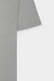 Men/Unisex Gray Melange Cotton Slim Fit Slim Fit Crew Neck Basic T-Shirt - 16