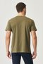 Men's White-Black-Navy-Blue-Right Slim Fit Slim Fit Crew Neck 100% Cotton 4-Piece Basic T-Shirts Pack - 12