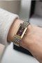 Rectangular Women's Watch Steel Strap Waterproof - 2
