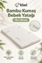 Baby Crib, Bamboo Fabric - 70X110 cm - 4