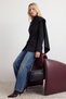 Black Shawl Collar Regular/Normal Fit Woven Lined Padded Shoulders Blazer Jacket TWOSS26BC00010 - 3