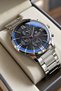 Men's Wristwatch Silver Color Steel Cord 3 Atm Water Resistant All Functions Works.Hmshf746485 - 3