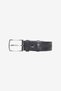 Men's Black-Brown Special Wooden Gift Boxed 2-Piece Suit Belt Groom's Pack - 5