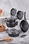 Valeriya Cast 9-Piece Cookware Set