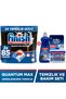 Quantum max dishwasher detergent capsules, 170 pieces (85 x 2) + cleaning and maintenance kit.
