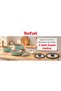 Ingenio Harmony Eucalyptus Large Frying Pan and Pot Set - 10-Piece Set - 2 Lids