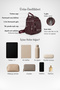 Women's Lemur Brown Faux Leather 3-Compartment Multi-Pocket Crossbody Bag with Zipper Closure, Suitable for Back and Shoulder Use. - 4