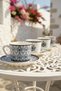 Rowena 6-Piece Porcelain Coffee Cup Set - 90 ml - 2