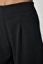 Women's Black Comfortable Woven Shalwar Trousers MS00014 - 6