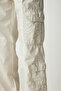 Women's Cream Pocket Slim Cargo Pants UT00004 - 5