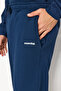 Indigo Oversize/Geniş Kesim Yazı Baskılı Sıcak Tutan Sweatshirt Eşofman Takım TMNAW24EM00004 - 6
