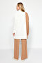 Camel Renk Bloklu Kazak-Pantolon Triko Alt-Üst Takım TCTAW24US00059 - 6