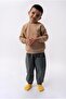 Biscoi Oversize Boy Three Little Birds Top and Bottom Set Double Set Children's Clothing - 2