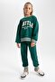 Girls' Printed Jogger Sweatpants - 2