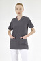 Smoked Silva Luxury Lycra Doctor Nurse Single Top Jersey (High Quality Luxury Lycra Fabric) - 2