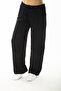 Women's Large Size Black Front Zipper Adjustable Sleeve Length Cardigan Trousers Double Suit 65N36873 - 5