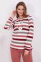 Rabbit Illustrated Polar Pajama Set Must Be Added to Cart One by One for Combination!!! - 2