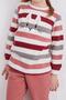 Rabbit Illustrated Polar Pajama Set Must Be Added to Cart One by One for Combination!!! - 6