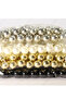 Lighter Pearl-Nailed Pearl Beads - 5mm Black - 100 Pieces - 3