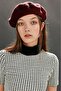Burgundy French Painter Australian Wool Felt Beret