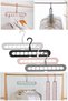 5 Pieces Multi-Functional Closet Organizer Magic Hanger T-Shirt Shirt Clothes Hanger - 5