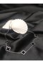 Van Cleef Black Silver Clover 316 L Steel Women's Necklace