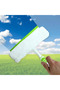 Plush Squeegee Window Wiper Practical Cleaning Solution with Short Handle Camsil - 2