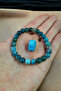 Apatite Unisex Natural Stone Bracelet (Inspiration Stone) (Size option) - 2