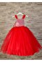 children's evening dress with tartan