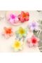 Pink Lotus Flower Shiny Acrylic Women's Latch Buckle - 3