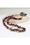CERTIFIED RHODONITE NATURAL STONE COMBINED STONE NECKLACE - 2