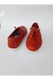 Inside and Outside 100% Genuine Leather Rubber Laced Casual Red Color Shoes - 6