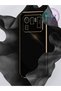 Luxury Silicone Case for Xiaomi Mi 11 Ultra with Pearl White Edges Gold Detail - 5