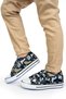 Taliviana Navy Blue Dinosaur Daily Printed Unisex Girls Boys Velcro Sports Shoes Sneakers Orthopedic School Shoes - 5