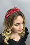 Red Subra Model Bridal Henna Crown for the Most Beautiful Brides – Crown, Crystal Stone, Stylish Model, Bridal Crown - 3