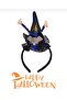 Halloween 1 Piece Witch Hat Shaped Halloween Party Crown Halloween Crown