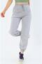Gray Cotton and Pocketed Women's Tracksuit