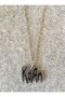 Korn Chain Necklace Black - 2