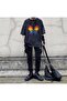 Washable Rainbow Butterfly Unisex Distressed T-shirt - 3
