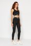 X Sagaza Studio Black Recovery Push Up Full Length Sports Leggings TCLAW24TY00001 - 3