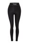 X Sagaza Studio Black Recovery Push Up Full Length Sports Leggings TCLAW24TY00001 - 6