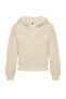 Taş Kalın İçi Polarlı Kapüşonlu Rahat Kesim Crop Örme Sweatshirt TWOAW24SW00065 - 6