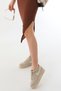 Women's Brown Midi Length Pencil Dress - 8