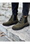 Men's Genuine Leather Suede Lace-up Boots