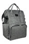 Paris women's and mother's baby backpack grey - 3