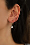 Natural Stone Steel Howlite Earrings 8mm Guaranteed Boxed - 2