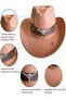 Unisex Cowboy Fedora Hat - 8