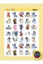 Bluey Sticker A4 1 sheet