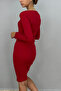 Women's U Neck LONG SLEEVE Dress Camisole - - 3