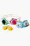 Flowers - Felted Knitted Children's Crown and Hairpin Set - Children's World - 3